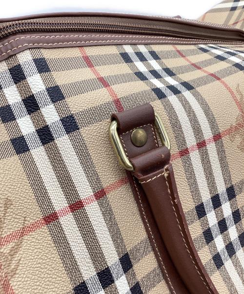Burberry's（バーバリー）Burberry's (バーバリー) ボストンバッグ ブラウンの古着・服飾アイテム