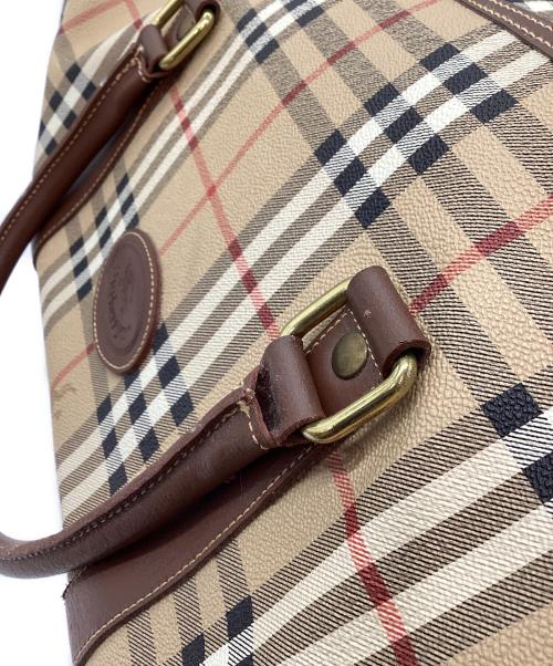 Burberry's（バーバリー）Burberry's (バーバリー) ボストンバッグ ブラウンの古着・服飾アイテム