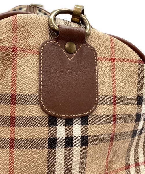 Burberry's（バーバリー）Burberry's (バーバリー) ボストンバッグ ブラウンの古着・服飾アイテム