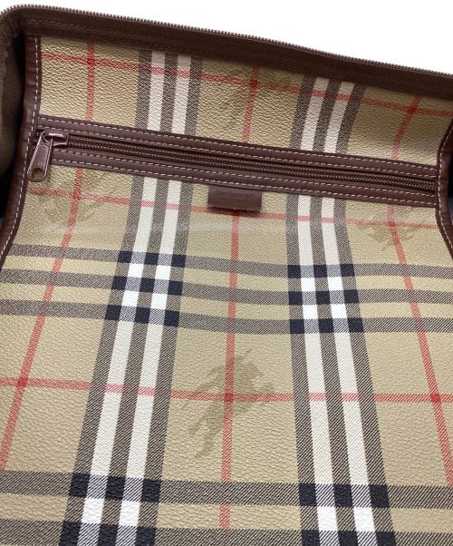 Burberry's（バーバリー）Burberry's (バーバリー) ボストンバッグ ブラウンの古着・服飾アイテム