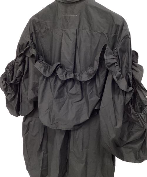 MM6 Maison Margiela（エムエムシックスメゾンマルジェラ）MM6 Maison Margiela (エムエムシックスメゾンマルジェラ) 半袖ワンピース ブラック サイズ:38の古着・服飾アイテム