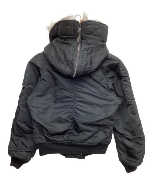 ALPHA（アルファ）ALPHA (アルファ) N-2Bジャケット USA製 ブラック サイズ:Sの古着・服飾アイテム