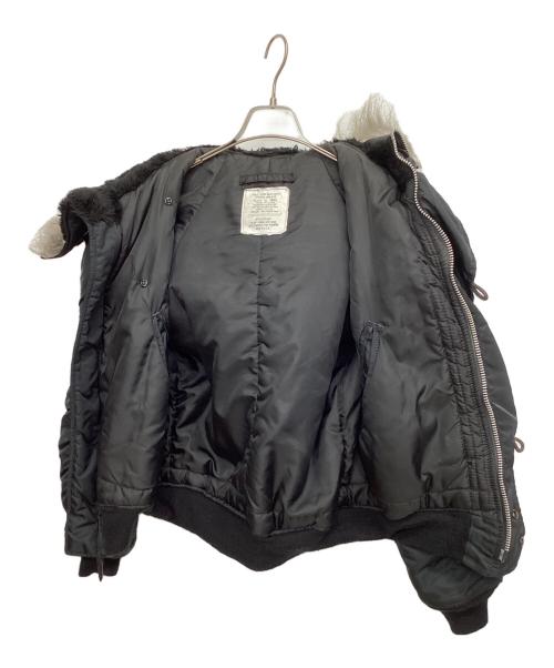 ALPHA（アルファ）ALPHA (アルファ) N-2Bジャケット USA製 ブラック サイズ:Sの古着・服飾アイテム