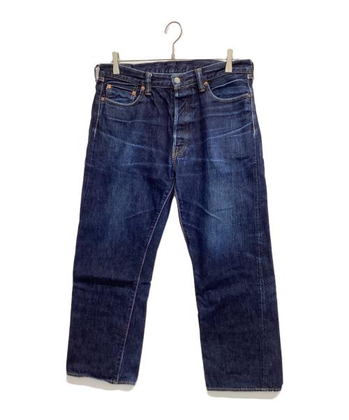 MOMOTARO JEANS（桃太郎ジーンズ）MOMOTARO JEANS (桃太郎ジーンズ) デニムパンツ インディゴ サイズ: 83.5cm (W33)の古着・服飾アイテム