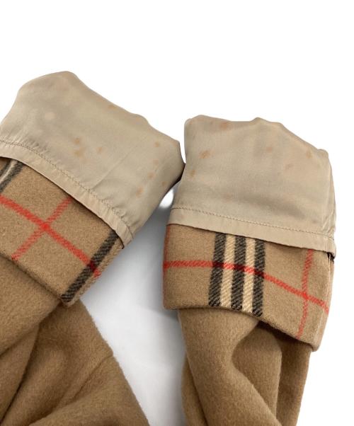 Burberry's（バーバリー）Burberry's (バーバリー) ウールコート ベージュ サイズ:7ARの古着・服飾アイテム