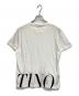 VALENTINO (ヴァレンティノ) 半袖カットソー ブラック×ホワイト サイズ:Ｍ：8000円