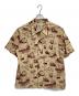 GBL（ジービーエル）の古着「アロハシャツ 天空の城ラピュタ」｜ベージュ