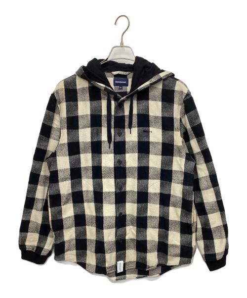 DESCENDANT（ディセンダント）DESCENDANT (ディセンダント) フーデッドジャケット ベージュ サイズ:2の古着・服飾アイテム