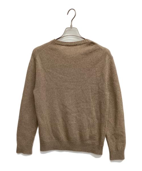 JIL SANDER（ジルサンダー）JIL SANDER (ジルサンダー) 薄手ニット ブラウン サイズ:48の古着・服飾アイテム