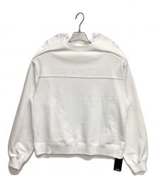 soduk（スドーク）の古着「クルーネックスウェット folded over pullover」｜ホワイト