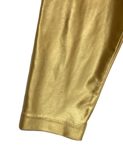 ISSEY MIYAKE（イッセイミヤケ）ISSEY MIYAKE (イッセイミヤケ) サテンジャケット ゴールド サイズ:Ｍの古着・服飾アイテム