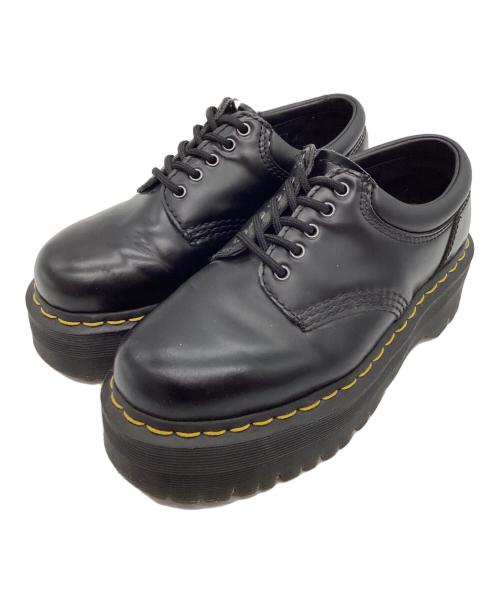 Dr.Martens（ドクターマーチン）Dr.Martens (ドクターマーチン) シューズ QUAD 5 TIE SHOE ブラック サイズ:UK3の古着・服飾アイテム