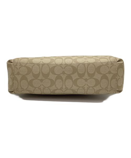 COACH（コーチ）COACH (コーチ) トートバッグ ベージュ×ピンクの古着・服飾アイテム