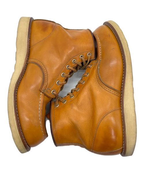 RED WING（レッドウィング）RED WING (レッドウィング) 6-inch CLASSIC MOC TOE ブラウン サイズ:26.5の古着・服飾アイテム
