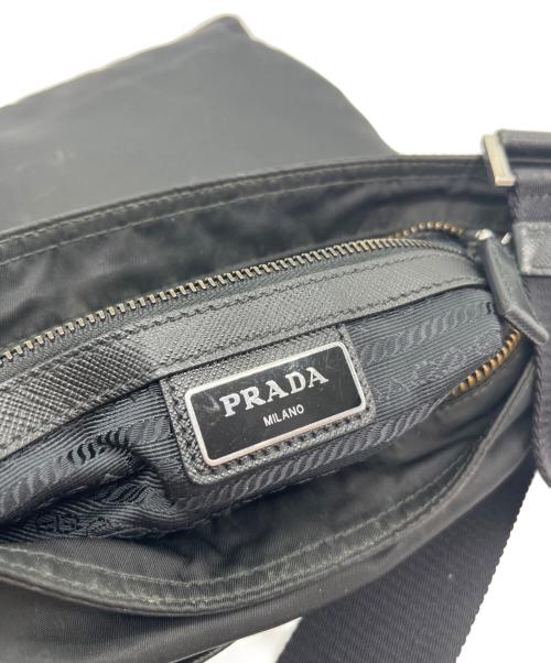 PRADA（プラダ）PRADA (プラダ) ショルダーバッグ ブラックの古着・服飾アイテム