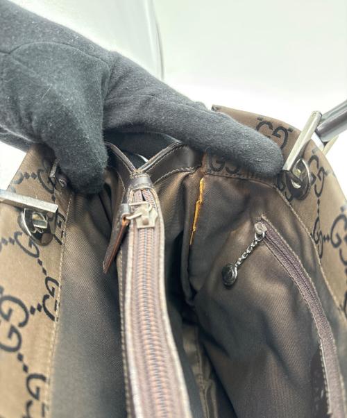 GUCCI（グッチ）GUCCI (グッチ) バンブートートバッグ ブラウンの古着・服飾アイテム