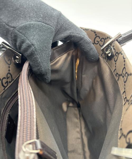 GUCCI（グッチ）GUCCI (グッチ) バンブートートバッグ ブラウンの古着・服飾アイテム