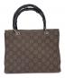 GUCCI（グッチ）の古着「バンブートートバッグ」｜ブラウン