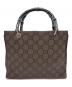 GUCCI (グッチ) バンブートートバッグ ブラウン：16000円