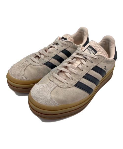 adidas（アディダス）adidas (アディダス) スニーカー ライトピンク×ブラック サイズ:25の古着・服飾アイテム