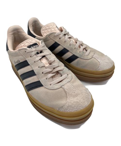 adidas（アディダス）adidas (アディダス) スニーカー ライトピンク×ブラック サイズ:25の古着・服飾アイテム
