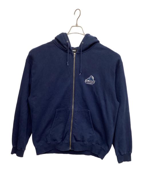 X-LARGE（エクストララージ）X-LARGE (エクストララージ) ジップパーカー ネイビー サイズ:XLの古着・服飾アイテム