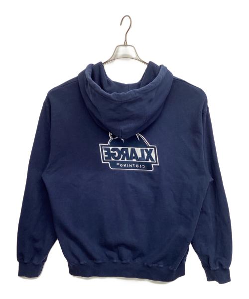 X-LARGE（エクストララージ）X-LARGE (エクストララージ) ジップパーカー ネイビー サイズ:XLの古着・服飾アイテム