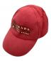 PRADA SPORTS（プラダスポーツ）の古着「LUNA ROSSA　キャップ」｜レッド