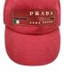 中古・古着 PRADA SPORTS (プラダスポーツ) LUNA ROSSA　キャップ レッド サイズ:L：8000円