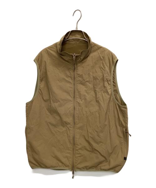 DAIWA PIER39（ダイワ ピア39）DAIWA PIER39 (ダイワ ピア39) ナイロンベスト TECH MIL VEST REVERSIBLE ブラウン サイズ:Freeの古着・服飾アイテム