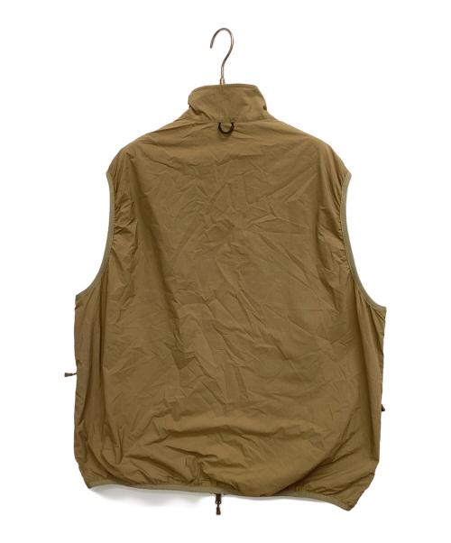 DAIWA PIER39（ダイワ ピア39）DAIWA PIER39 (ダイワ ピア39) ナイロンベスト TECH MIL VEST REVERSIBLE ブラウン サイズ:Freeの古着・服飾アイテム