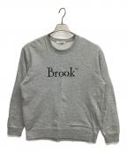 BROOKブルック）の古着「クルーネックスウェット」｜グレー