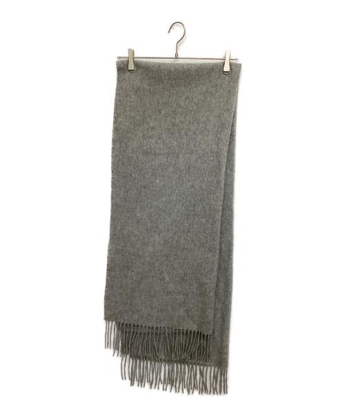 Acne studios（アクネ ストゥディオズ）ACNE STUDIOS (アクネ ストゥディオズ) マフラー グレーの古着・服飾アイテム