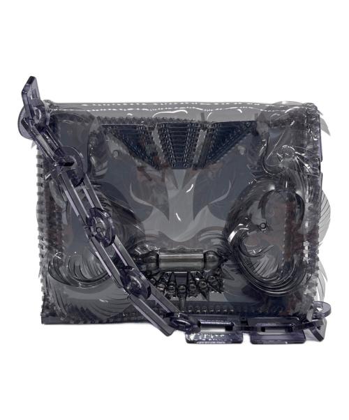 Mame Kurogouchi（マメクロゴウチ）mame kurogouchi (マメクロゴウチ) Trabsparent SculpturalChain Bag ブラックの古着・服飾アイテム