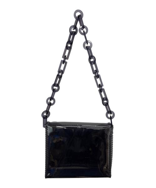 Mame Kurogouchi（マメクロゴウチ）mame kurogouchi (マメクロゴウチ) Trabsparent SculpturalChain Bag ブラックの古着・服飾アイテム