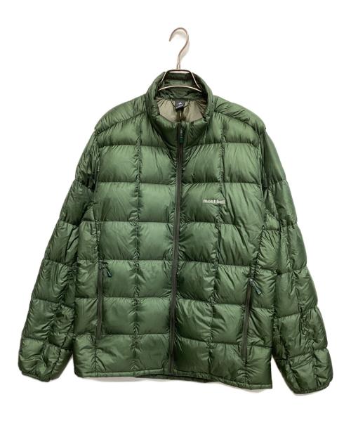 mont-bell（モンベル）mont-bell (モンベル) ダウンジャケット グリーン サイズ:Ｌの古着・服飾アイテム