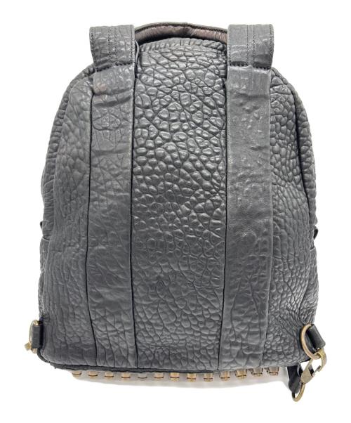 ALEXANDER WANG（アレキサンダー・ワン）ALEXANDER WANG (アレキサンダー・ワン) DUMBO/スタッズ付きレザーリュック ブラックの古着・服飾アイテム