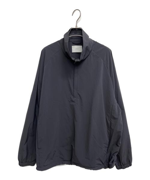 stein（シュタイン）stein (シュタイン) WINDPROOF NYLON HALF ZIP PULLOVER ダークグレーカーキ サイズ:Ｍの古着・服飾アイテム