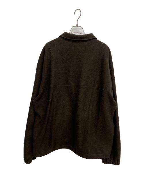 ANCELLM（アンセルム）ANCELLM (アンセルム) ウールプルオーバーシャツ ブラウン サイズ:2の古着・服飾アイテム