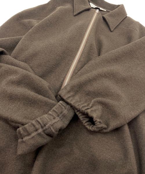 ANCELLM（アンセルム）ANCELLM (アンセルム) ウールプルオーバーシャツ ブラウン サイズ:2の古着・服飾アイテム