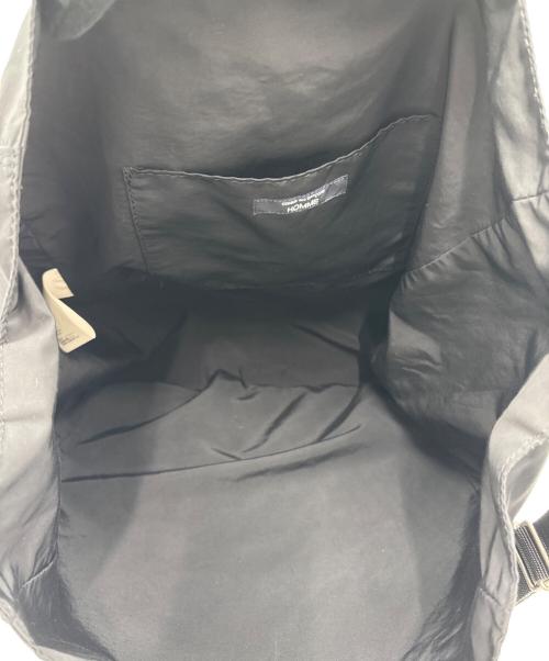 COMME des GARCONS（コムデギャルソン）COMME des GARCONS (コムデギャルソン) 綿ナイロングログラン 2WAY BAG ブラックの古着・服飾アイテム