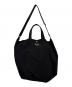COMME des GARCONS (コムデギャルソン) 綿ナイロングログラン 2WAY BAG ブラック：15000円