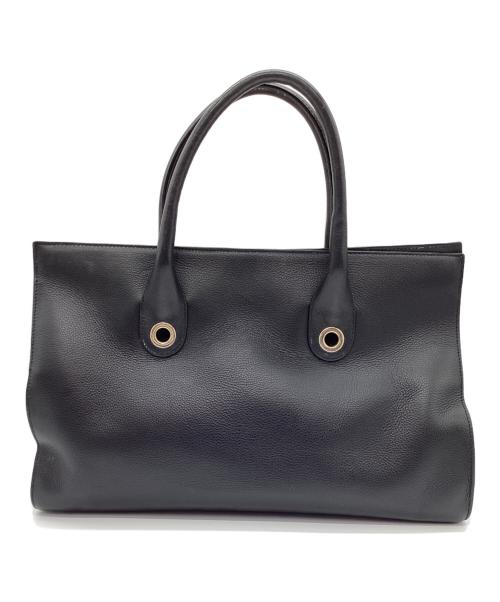 JIMMY CHOO（ジミーチュウ）JIMMY CHOO (ジミーチュウ) ハンドバッグ ブラックの古着・服飾アイテム