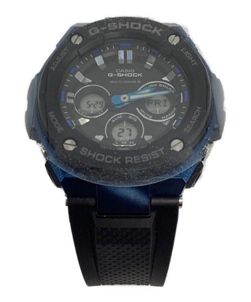 CASIO（カシオ）CASIO (カシオ) G-SHOCK ブラック×ブルーの古着・服飾アイテム