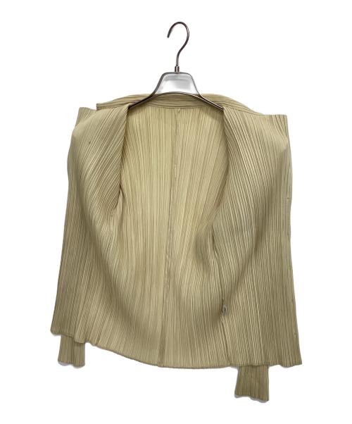PLEATS PLEASE（プリーツプリーズ）PLEATS PLEASE (プリーツプリーズ) 長袖シャツ ベージュ サイズ:4の古着・服飾アイテム