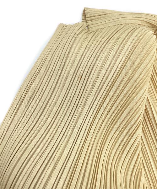 PLEATS PLEASE（プリーツプリーズ）PLEATS PLEASE (プリーツプリーズ) 長袖シャツ ベージュ サイズ:4の古着・服飾アイテム