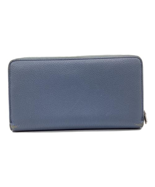 CELINE（セリーヌ）CELINE (セリーヌ) 長財布 ブルーの古着・服飾アイテム