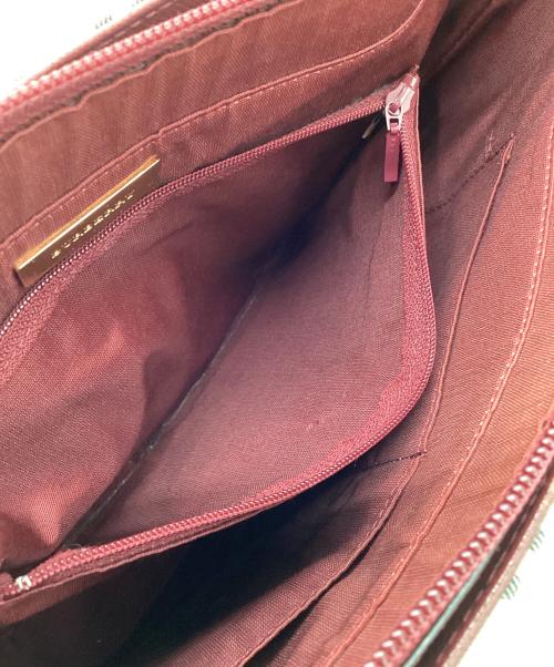 BURBERRY（バーバリー）BURBERRY (バーバリー) トートバッグ ベージュ×ブルーの古着・服飾アイテム