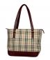 BURBERRY（バーバリー）の古着「トートバッグ」｜ベージュ×ブルー