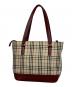 BURBERRY (バーバリー) トートバッグ ベージュ×ブルー：18000円